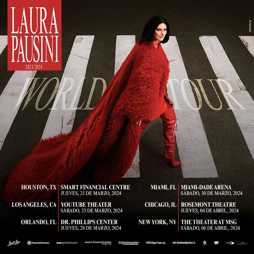 laura pausini world tour 2023