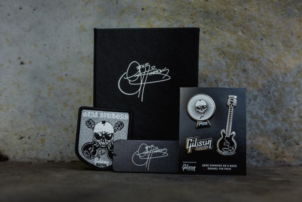 Gibson lanza edición limitada de 100 bajos Gene Simmons EB-0 Bass